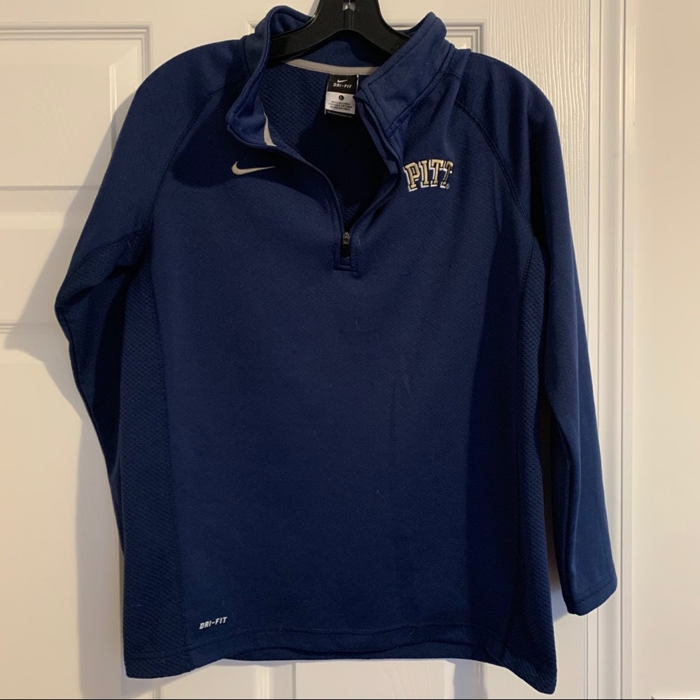 Pitt Youth Large Nike Quarter zip